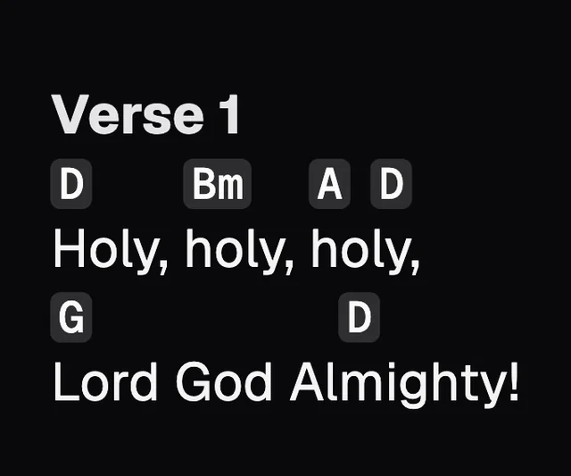 Chord background