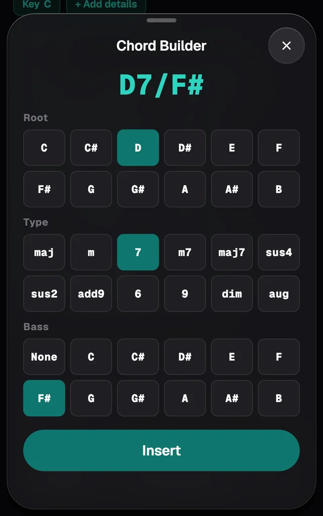Chord Builder