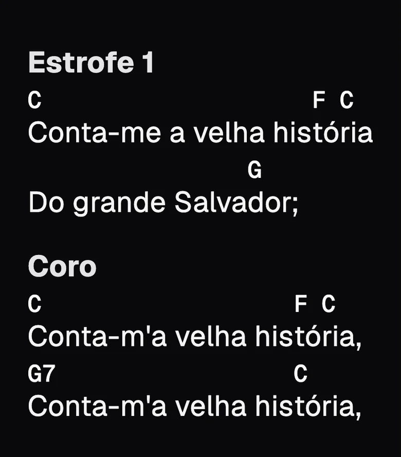 No palco: sections