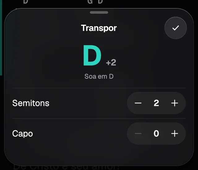 Dois semitons acima